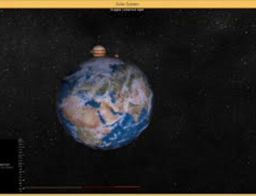 Solar system simulation